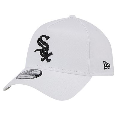 Men's New Era White Chicago White Sox TC A-Frame 9FORTY Adjustable Hat