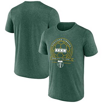 Men's Fanatics Branded Green Portland Timbers Fundamentals T-Shirt