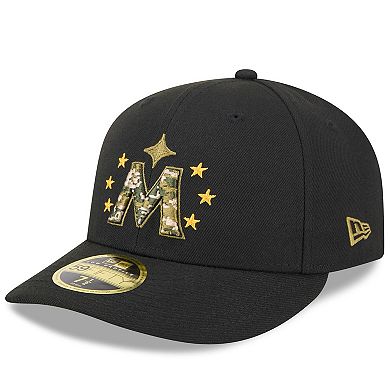 Men's New Era Black Minnesota Twins 2024 Armed Forces Day Low Profile 59FIFTY Fitted Hat