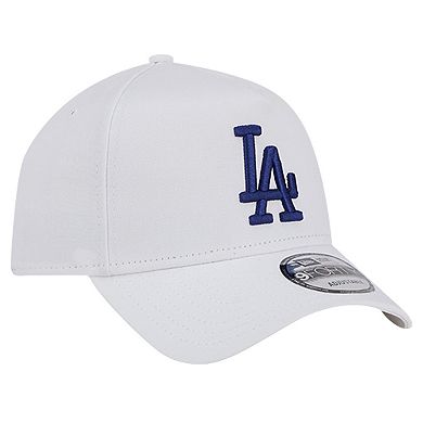Men's New Era White Los Angeles Dodgers TC A-Frame 9FORTY Adjustable Hat
