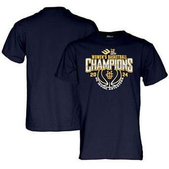 Unisex Blue 84 Navy UC Irvine Anteaters 2024 Big West Women's Basketball Conference Tournament Champions T-Shirt