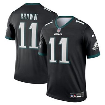 Men's Nike A.J. Brown Black Philadelphia Eagles Legend Jersey