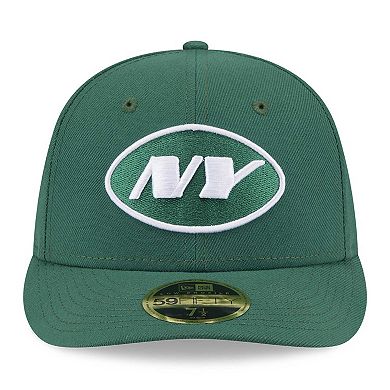 Men's New Era Green New York Jets Omaha Low Profile 59FIFTY Fitted Hat