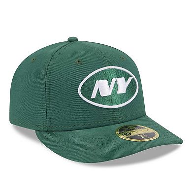 Men's New Era Green New York Jets Omaha Low Profile 59FIFTY Fitted Hat