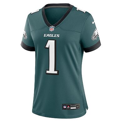 Women's Nike Jalen Hurts Midnight Green Philadelphia Eagles Team Game Jersey