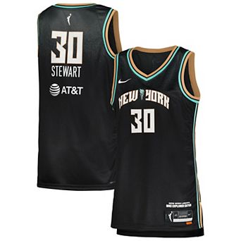 Unisex Nike Breanna StewartÂ Black New York Liberty Explorer Edition Victory Jersey