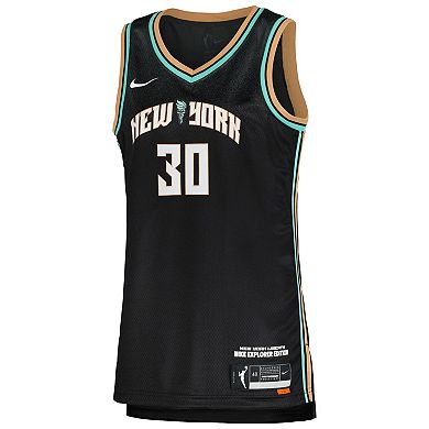 Unisex Nike Breanna StewartÂ Black New York Liberty Explorer Edition Victory Jersey