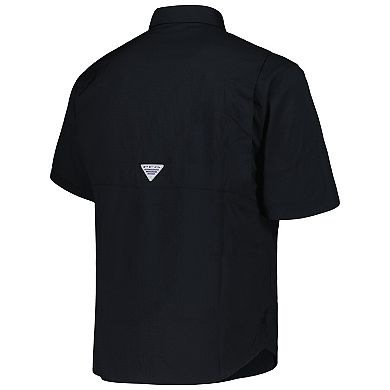 Men's Columbia Black Baltimore Orioles Tamiami Omni-Shade Button-Down Shirt