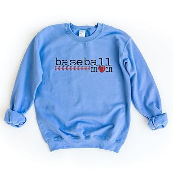 Baseball Mom Colorful Sweatshirt
