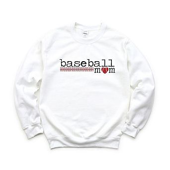 Baseball Mom Colorful Sweatshirt