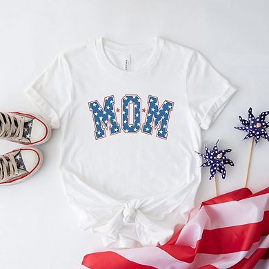 Simply Sage Market Patriotic Mom Varsity Short Sleeve Tee
