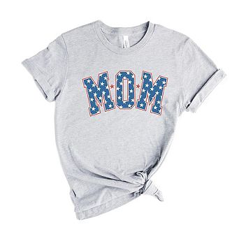 Simply Sage Market Patriotic Mom Varsity Short Sleeve Tee