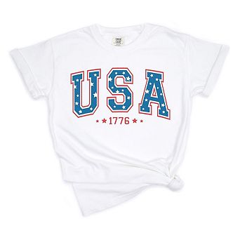 Simply Sage Market USA 1776 Stars Garment Dyed Tee
