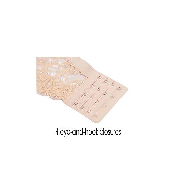 Women's Plus Size Full Coverage Padded Floral Underwired Bra