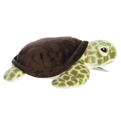 Aurora Medium Green Eco Nation Eco Hugs 12" Sea Turtle Eco-friendly Stuffed Animal