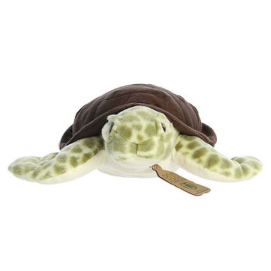 Aurora Medium Green Eco Nation Eco Hugs 12" Sea Turtle Eco-friendly Stuffed Animal