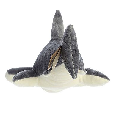 Aurora Large Grey Eco Nation Eco Hugs 18" Hammerhead Shark Eco-friendly Stuffed Animal