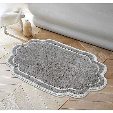 Home Weavers Allure Collection 100% Cotton Tufted Extra Soft And Absorbent Bath Rugs