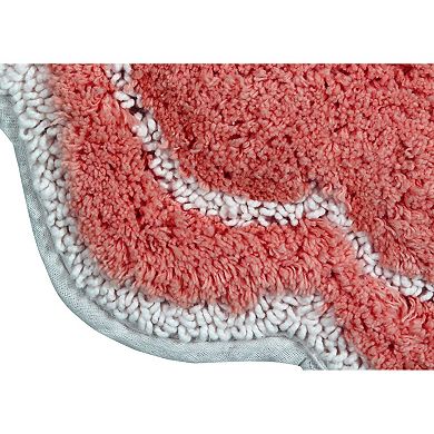 Home Weavers Allure Collection 100% Cotton Tufted Extra Soft And Absorbent Bath Rugs