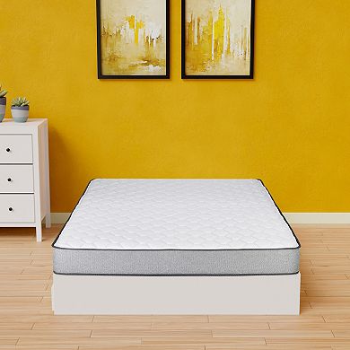 Continental Sleep, 7" Medium Firm High Density Foam Mattress, Cooler Sleep