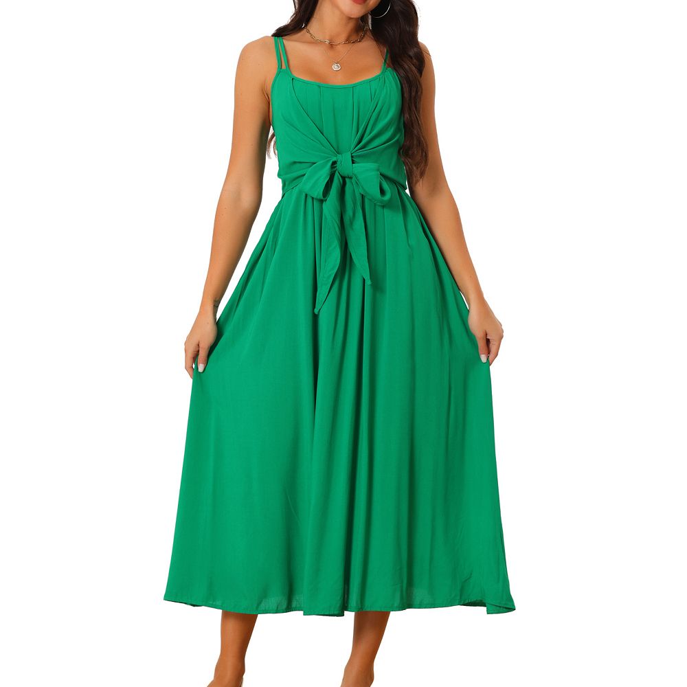 Sleeveless Midi Dress for Women – Effortless Summer Style & Comfort