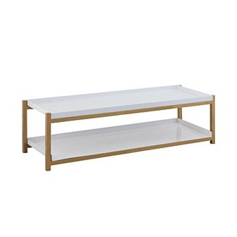 Industrial 6-pair 2 tier Iron Shoe Rack