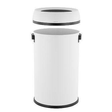 Chuck Kitchen/office 17.2-gallon Open-top Trash Can