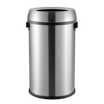 Chuck Kitchen/office 17.2-gallon Open-top Trash Can