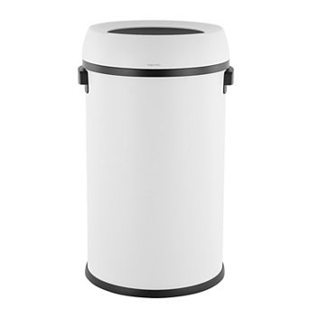Chuck Kitchen/office 17.2-gallon Open-top Trash Can