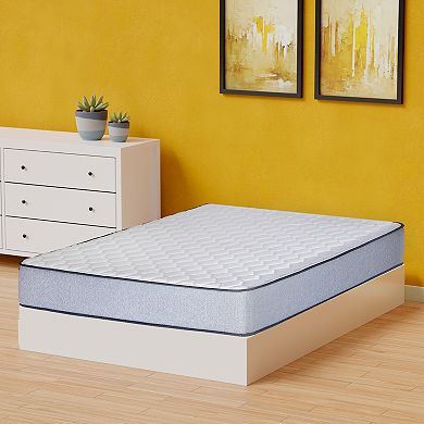 Continental Sleep, 10" Medium Firm High Density Foam Mattress, Cooler Sleep