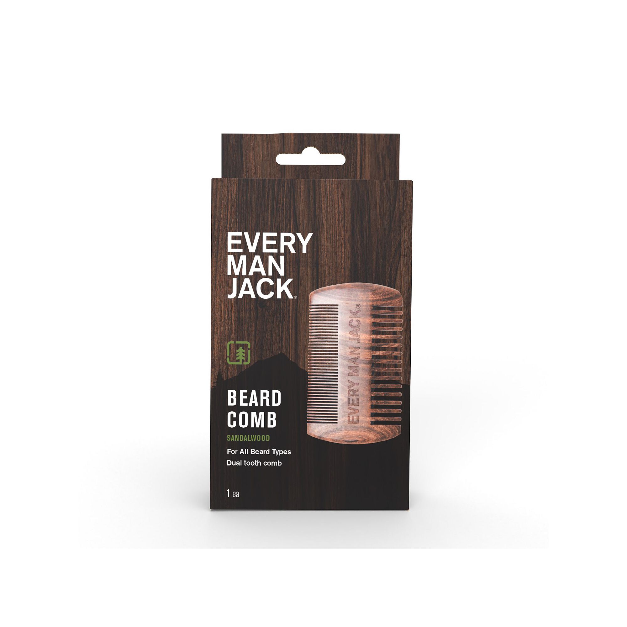 Every Man Jack Beard Comb, None