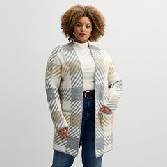 Discover Cozy Plus Size Cardigans Sweaters Kohl s