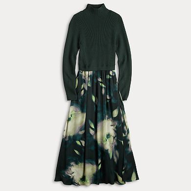Women's Simply Vera Vera Wang Pleated Midi Dress