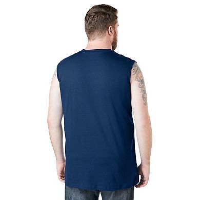 Boulder Creek By Kingsize Men's Big & Tall Heavyweight Pocket Muscle Tee