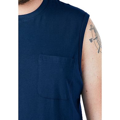 Boulder Creek by KingSize Men's Big & Tall Heavyweight Pocket Muscle Tee