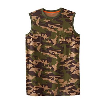 Boulder Creek by KingSize Men's Big & Tall Heavyweight Pocket Muscle Tee