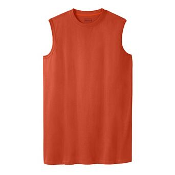 Boulder Creek By Kingsize Men's Big & Tall Longer-length Heavyweight Muscle Tee