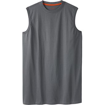 Boulder Creek by KingSize Men's Big & Tall Longer-Length Heavyweight Muscle Tee