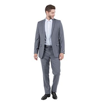 Men's Slim-Fit 2 pc Suit Set,Unhemmed-Open Bottom Dress Pants