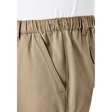 Boulder Creek by KingSize Men's Big & Tall Renegade 9"" Full Elastic Waist Cargo Shorts