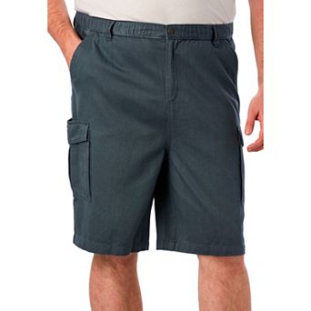 Boulder Creek by KingSize Men's Big & Tall Renegade 9 Full Elastic Waist Cargo Shorts