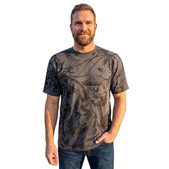 Boulder Creek by KingSize Men's Big & Tall Heavyweight Jersey Crewneck T-Shirt