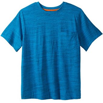 Boulder Creek by KingSize Men's Big & Tall Heavyweight Pocket Crewneck T-Shirt