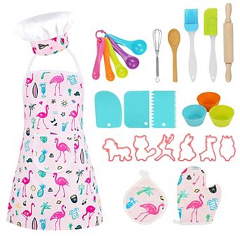 26 pc Kids Silicone Toy Baking Set