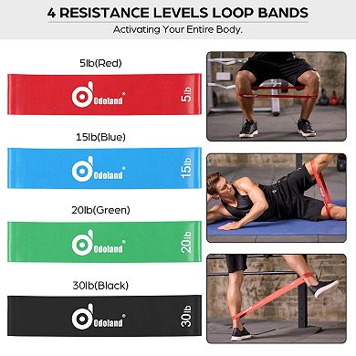 16pcs Resistance Bands Set For Burning Fat And Muscle Strength