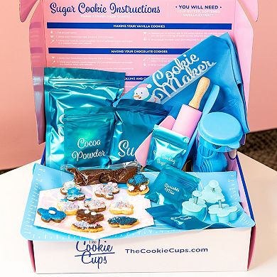 The Cookie Cups Winter Wonderland Cookie Baking Kit