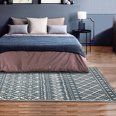 Boho Moroccan Non Slip Indoor Area Rug