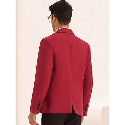 strapless open back dress SUITSUPPLY Size 38 Short Burgundy Wool Notch Lapel Suit  Sui Generis  Designer Consignment
