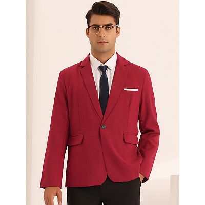 strapless open back dress Neil Allyn Oliver Men's Red Blazer 34S main image 1