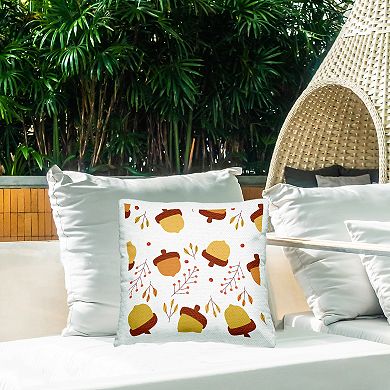 Stupell Home Decor Acorn Fall Throw Pillow